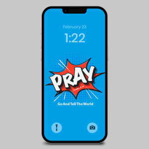 Pray Phone Wallpaper