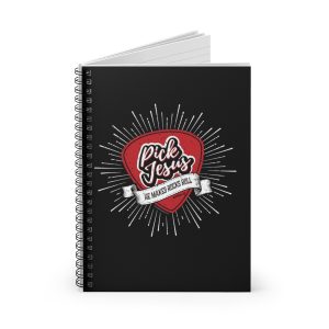 Pick Jesus Spiral Notebook