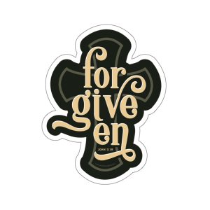 Forgiven Sticker