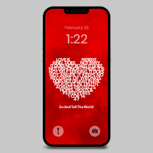 Love Is Phone Wallpaper