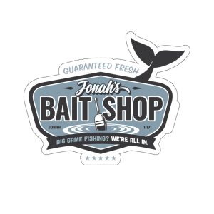 Jonah's Bait Shop Sticker