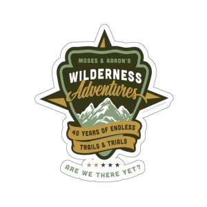 Moses & Aaron's Wilderness Adventures Sticker