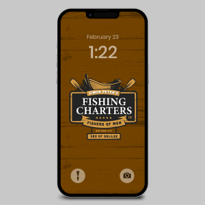 Peter's Fishing Charters Phone Wallpaper