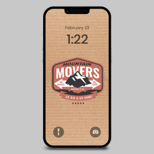 Mountain Movers Phone Wallpaper