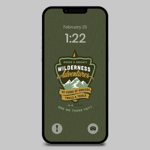 Wilderness Adventure Phone Wallpaper